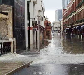 上海暴雨致白昼如黑夜，强对流天气来袭