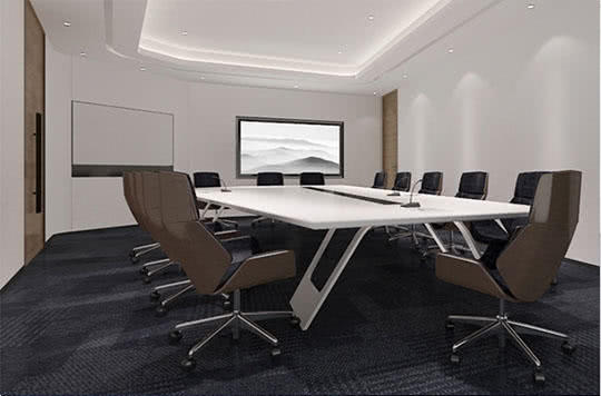 使馆办公室内部