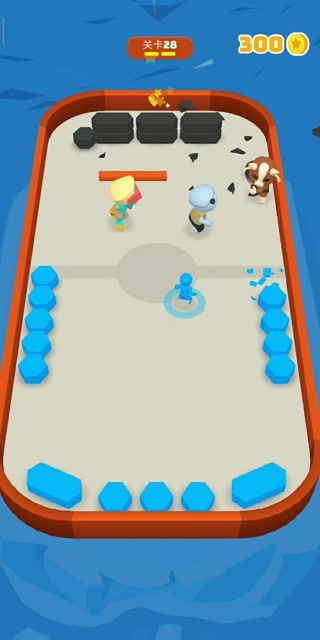 不公平的比赛场景