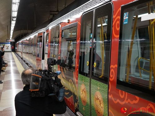 地铁里的中国风