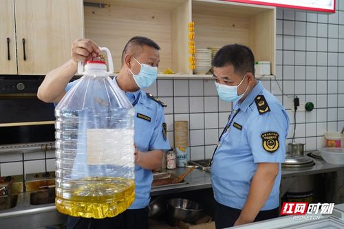 市场监管人员工作场景