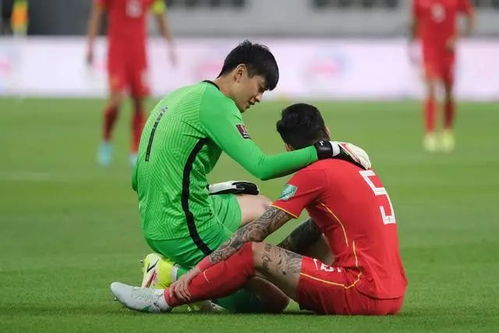 中国球员充满斗志