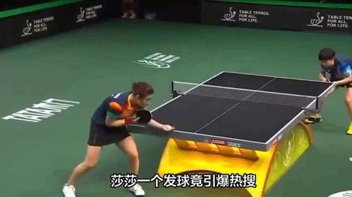 乒乓球比赛现场图