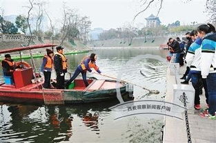 渔民志愿者打捞垃圾