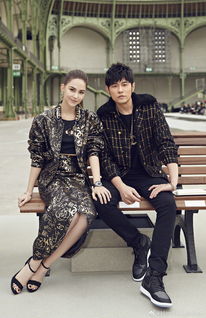 二人同框看秀照片