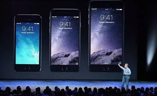 苹果公司产品的宣传画面