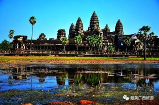 柬埔寨吴哥窟游客