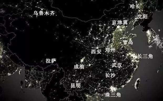 展示中美地理关系