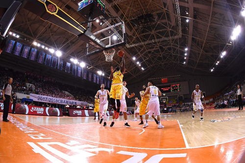 CBA赛场冷清场景