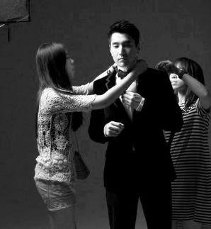 单依纯时尚大片拍摄花絮