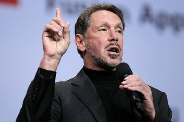 拉里·埃里森演讲图