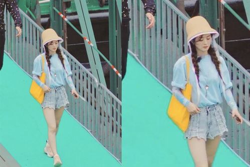 香香在医院走廊散步