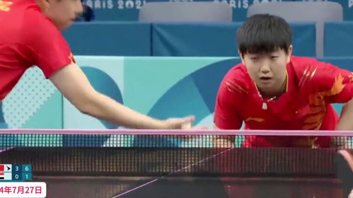 孙颖莎获胜瞬间