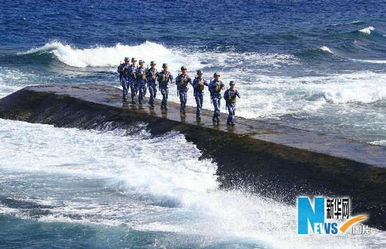 解放军在台湾附近海域巡逻