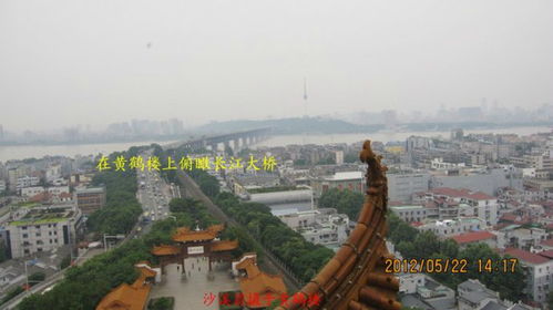 从黄鹤楼看长江