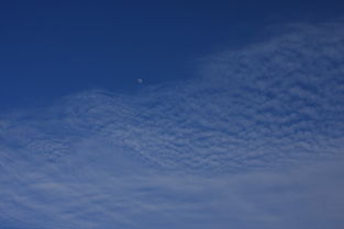 天空放晴后的景象