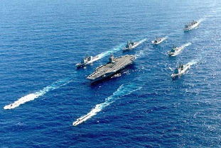 航母战斗群巡航