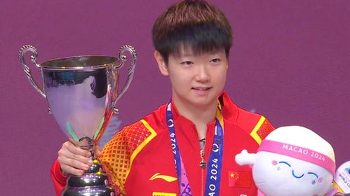 孙颖莎夺冠瞬间