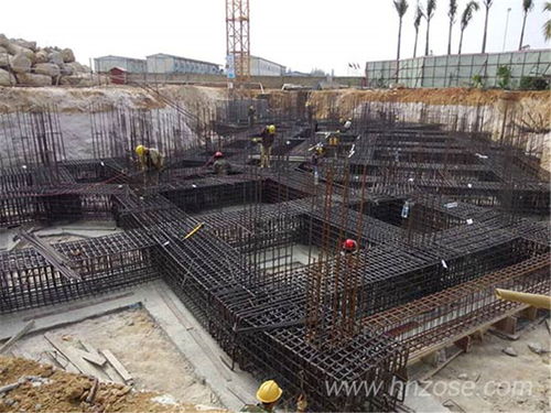 大厦地基稳固示意图