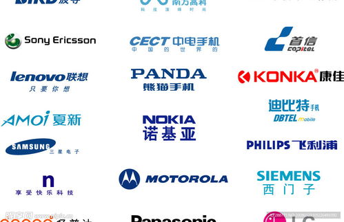 众多手机品牌