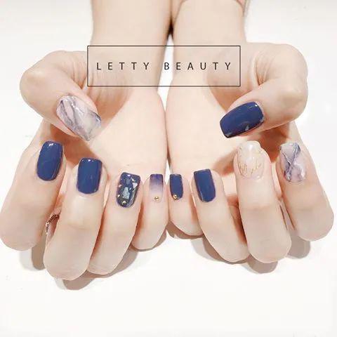 独特的武侠美甲