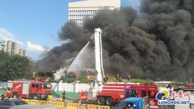 报废火车停放场景