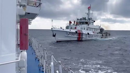 中国海警执法现场