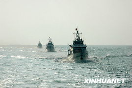 中国海警巡逻舰艇赶到现场