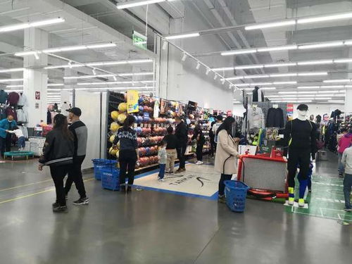 迪卡侬运动装备陈列架