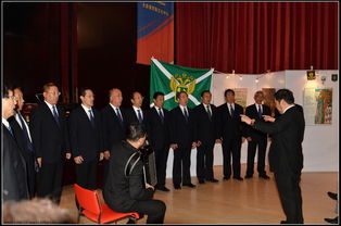 中俄文化交流活动的现场照片