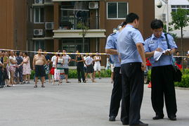 警方调查取证的照片