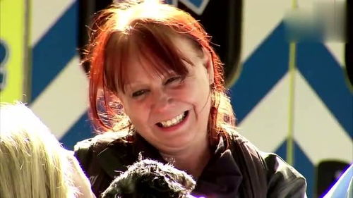 外国女代表惊讶表情