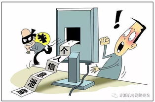 个人信息泄露的示意图