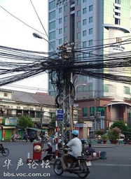 越南街头热闹景象