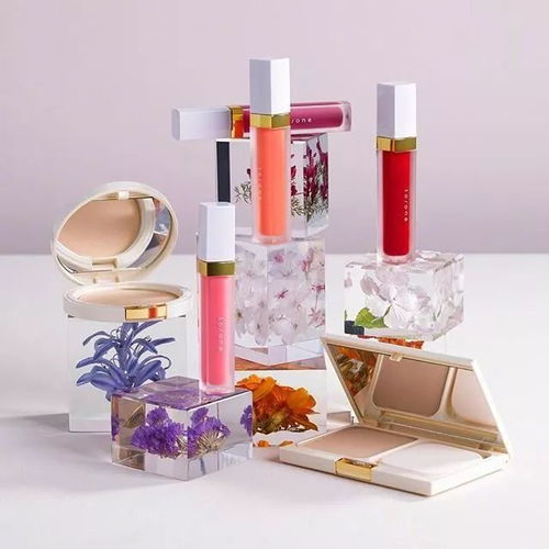 各种美妆产品的合集展示