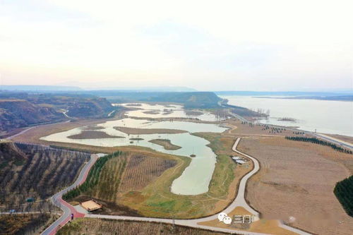 黄河在夕阳下很安静