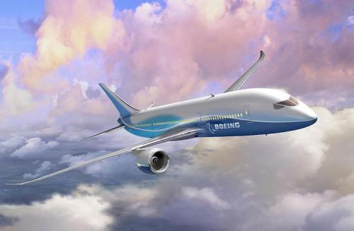 飞机飞往米兰途中