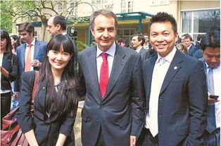 中国外交官合影