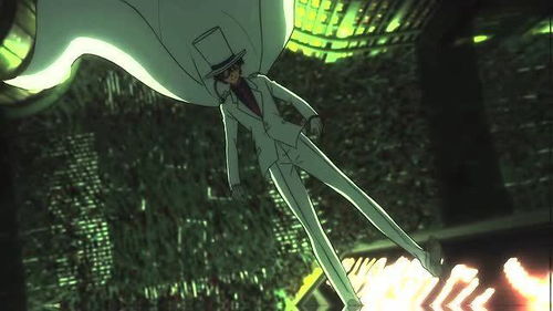 黑暗中的模糊身影