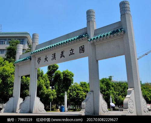 这是武汉大学庄重的校门