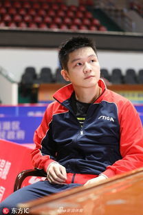 樊振东在接受赛后采访