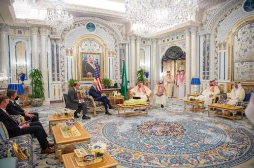 沙特王储与外国元首会面