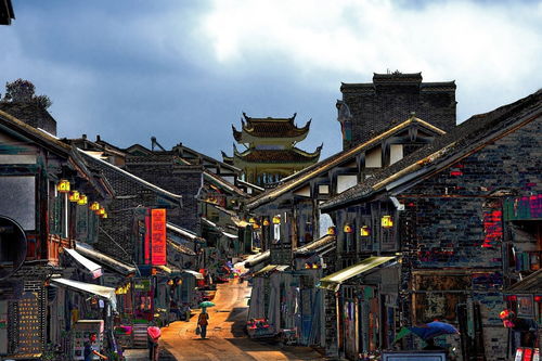 充满历史感的淮安老街