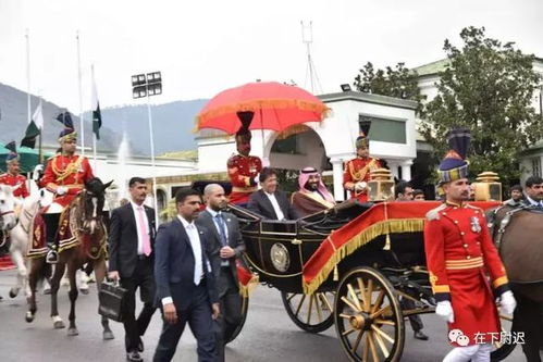 沙特与巴基斯坦国旗合照