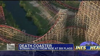 惊天惨剧！美国男子坐时速百公里过山车意外身亡