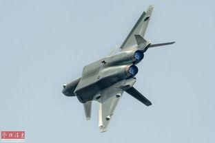 歼 - 20 黑色机身特写