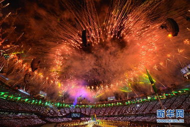 北京奥运会开幕式烟花表演场景