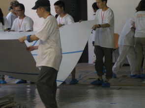 蔡国强工作场景